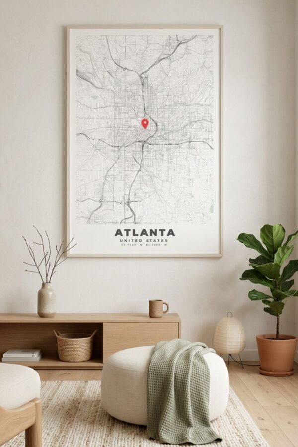 ATLANTA City Map Poster