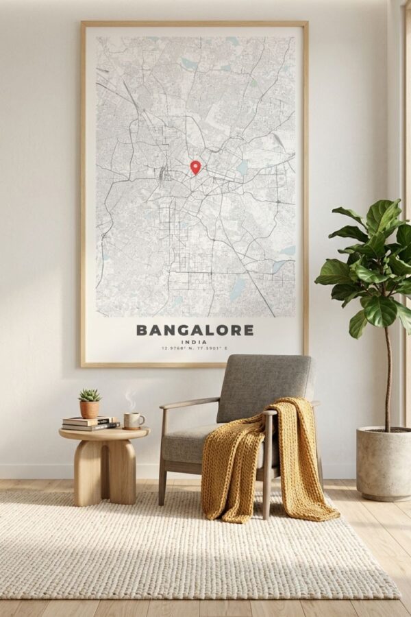 BANGALORE City Map Poster
