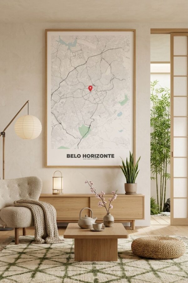 BELO HORIZONTE City Map Poster