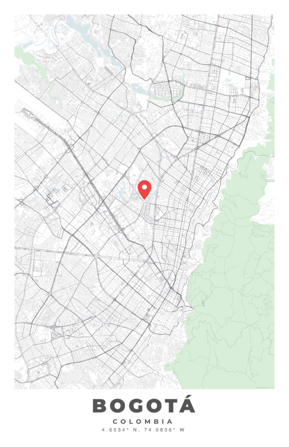 BOGOTÁ City Map Poster