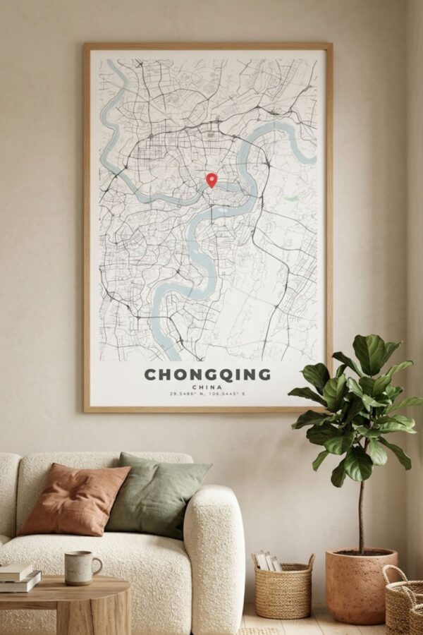 CHONGQING_map_wall_poster