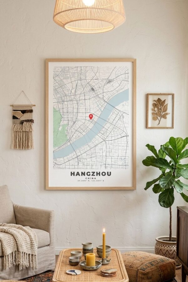 HANGZHOU City Map Poster
