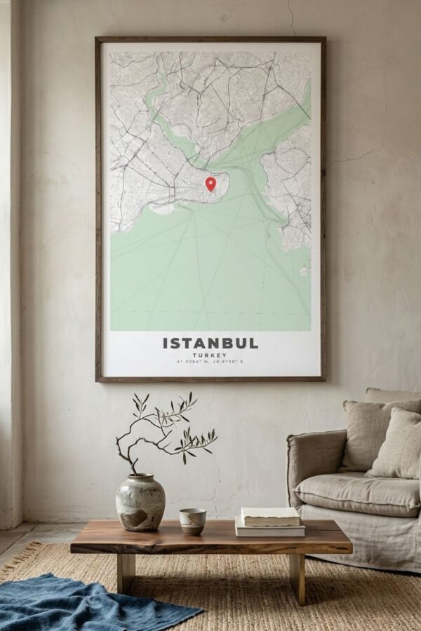 ISTANBUL City Map Poster