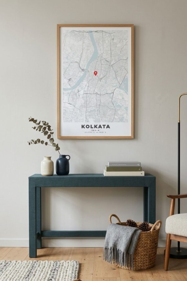 KOLKATA City Map Poster