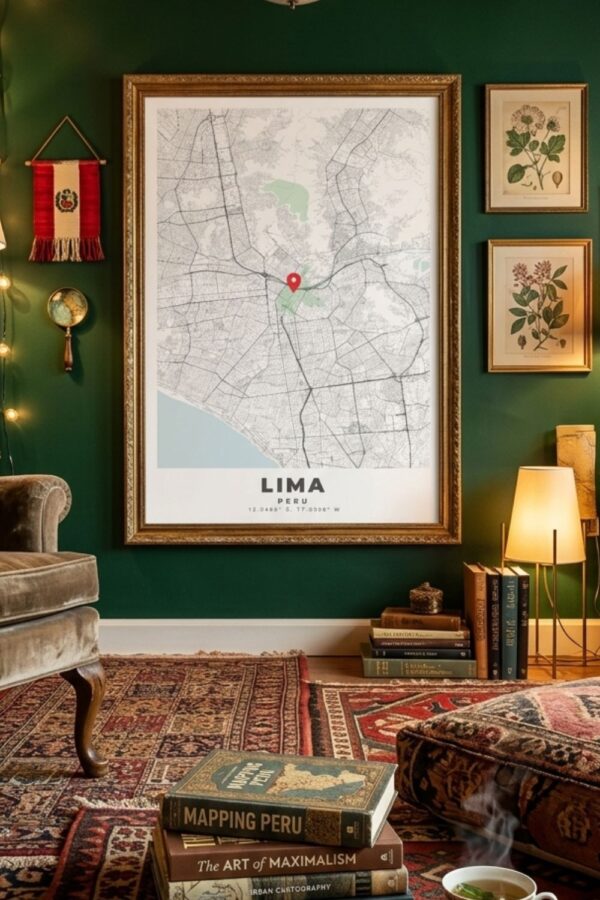 LIMA City Map Poster