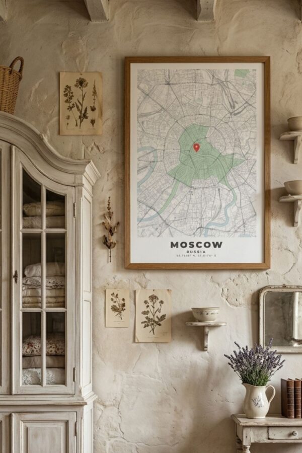 MOSCOW City Map Poster
