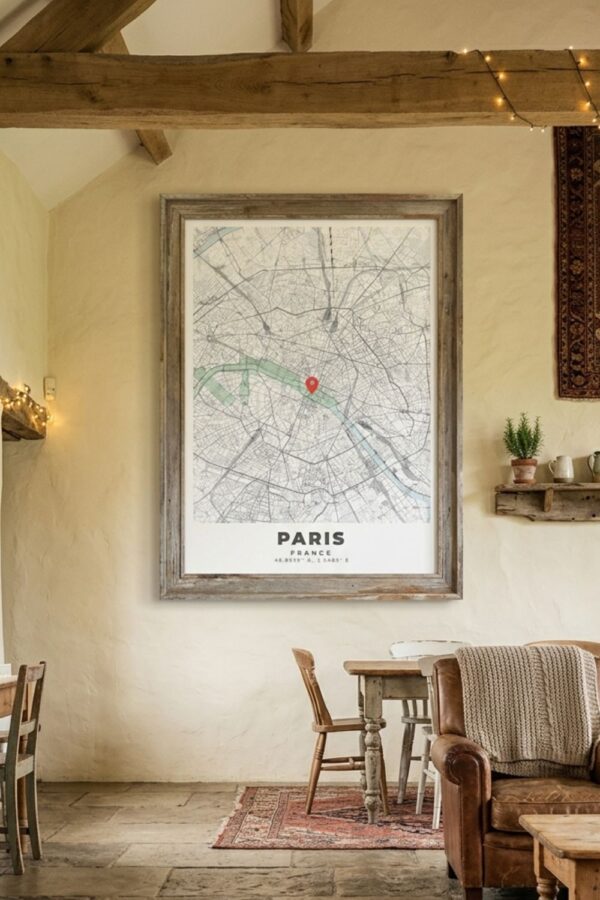 PARIS City Map Poster