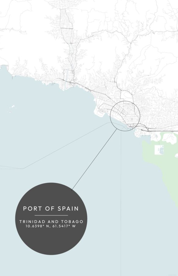 Port of Spain Minimalist Urban Blueprint