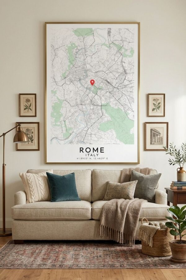 Rome_map_wall_poster