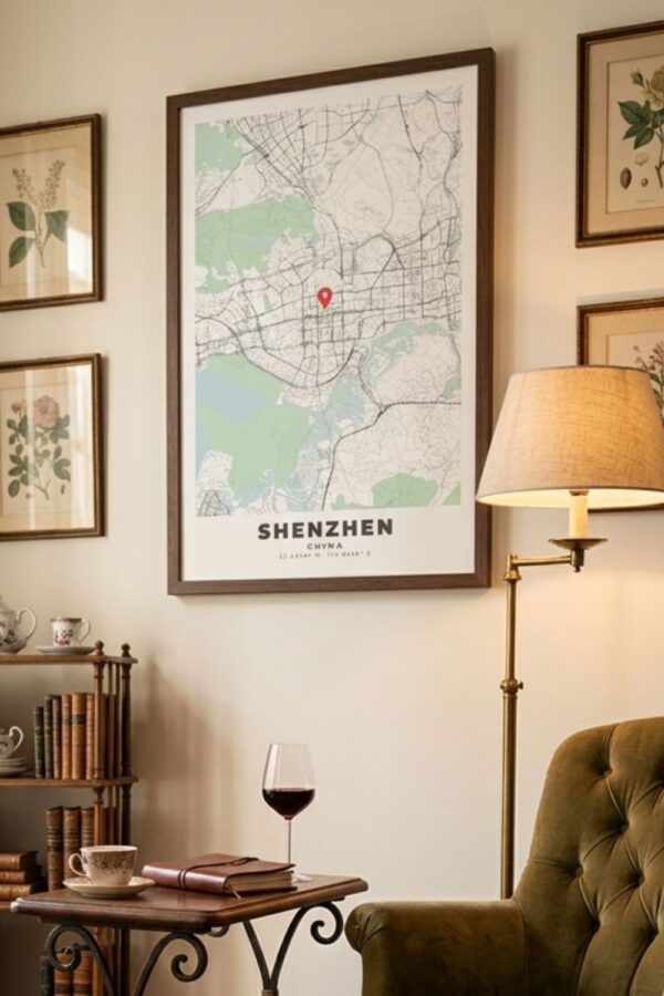 SHENZHEN City Map Poster