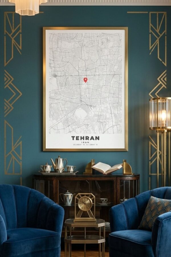 TEHRAN City Map Poster