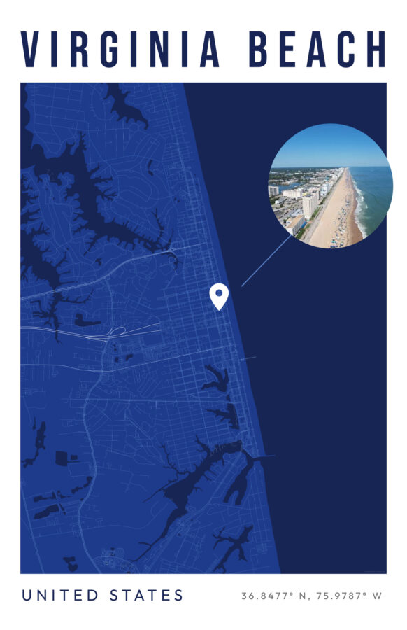 Virginia Beach: Minimalist Coastal Blueprint
